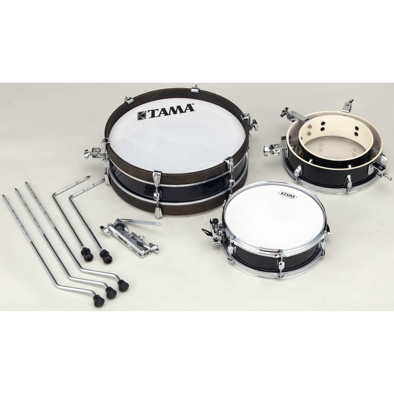 TAMA LJK48P-HBK: El kit de batería compacto perfecto para espacios reducidos
