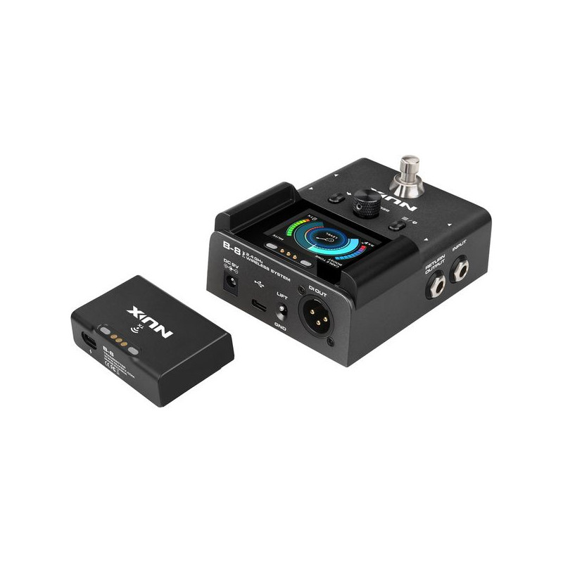 NUX B-8: Sistema inalámbrico de guitarra para tocar en casa o escenario