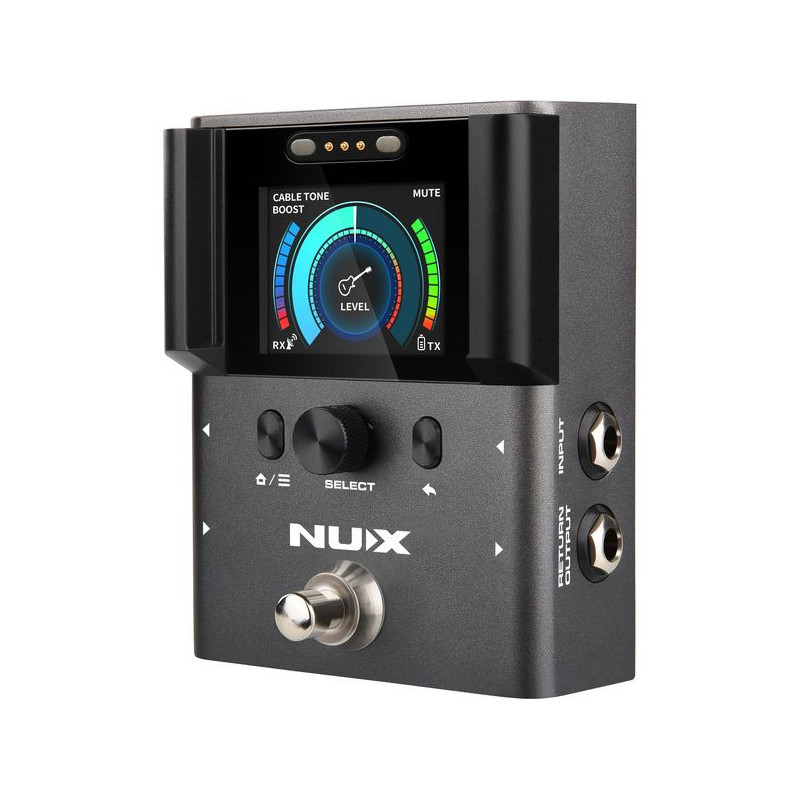NUX B-8 Pedal transmisor inalámbrico para guitarra y bajo