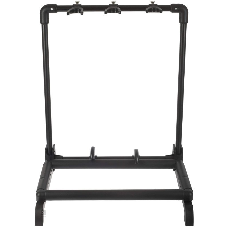 GUITTO GGS-12 Soporte en rack para 3 guitarras y bajos