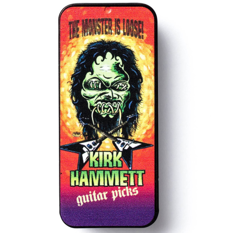 JIM DUNLOP KH01T088 Set de picks de kirk hammeth de Metallica
