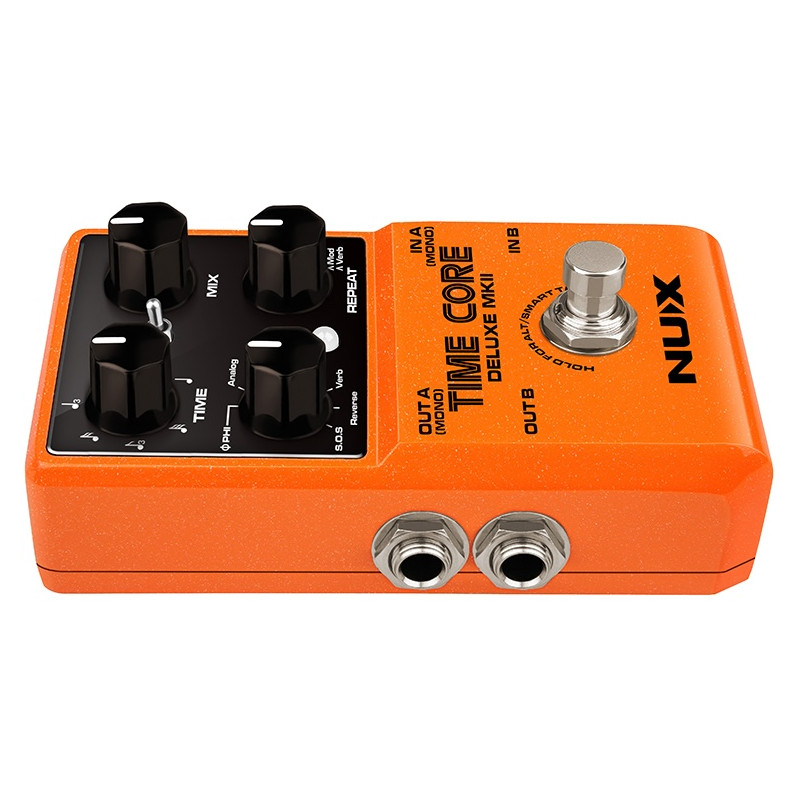 NUX TIME CORE DELUXE MKII Pedal delay y loop para guitarra y bajo