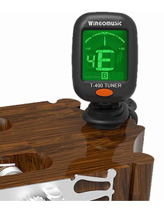 MC-ART WINGO T-400 Afinador de pinza cromatico 2