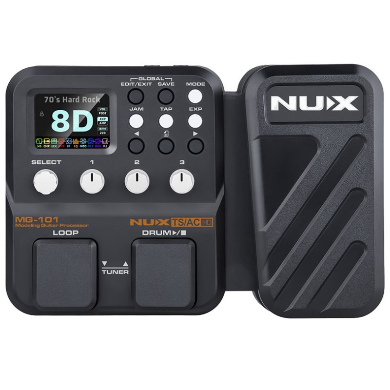 NUX MG-101 Pedalera multiefectos para guitarra