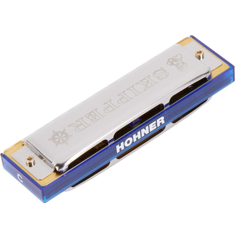 HOHNER SKIPPER C Armonica diatónica de alta calidad con tono distintivo