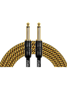 KIRLIN IW-241BCG-6M/GOB Cable blindado tejido con plugs metalicos 2