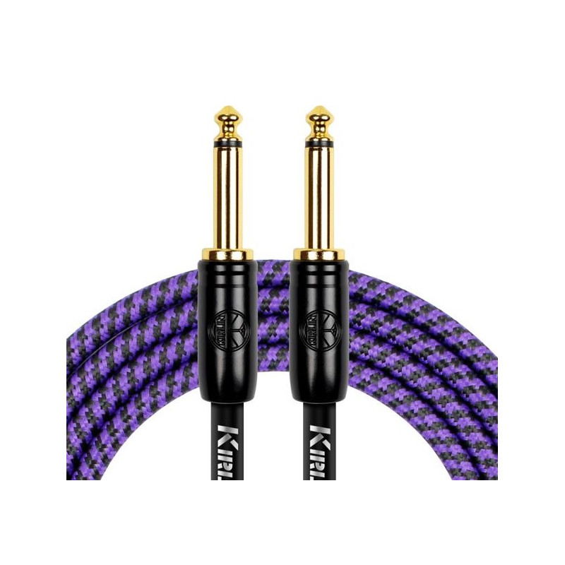 KIRLIN IW-241BCG-6M/PUB Cable blindado tejido con plugs metalicos