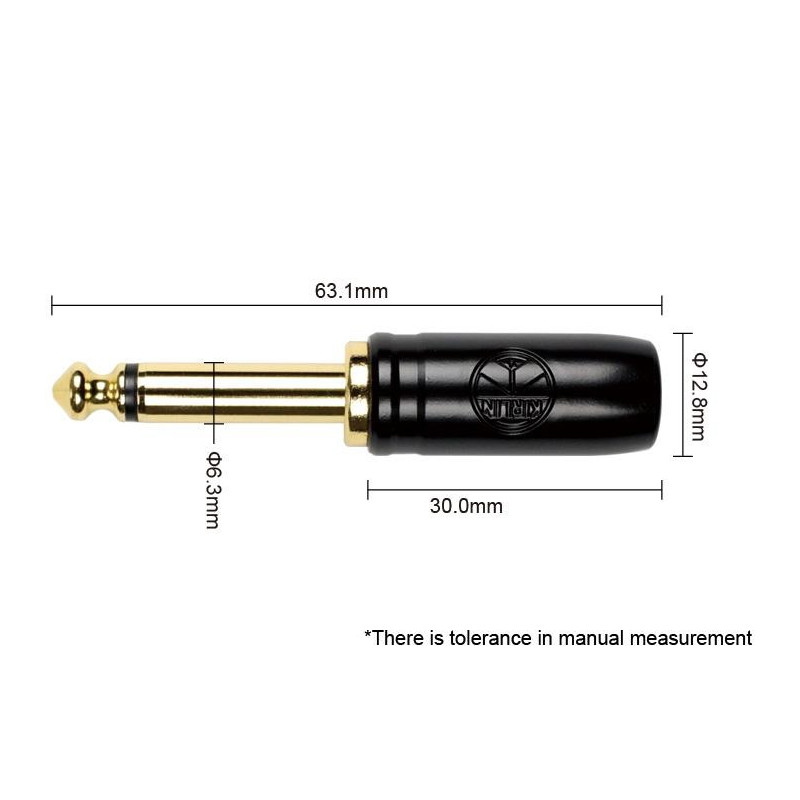 KIRLIN IW-241BCG-6M/PUB Cable blindado tejido con plugs metalicos