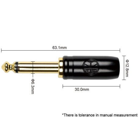 KIRLIN IW-241BCG-6M/PUB Cable blindado tejido con plugs metalicos
