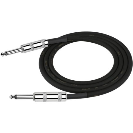KIRLIN IPCV-241-6M/BK Cable para instrumento de 6 metros