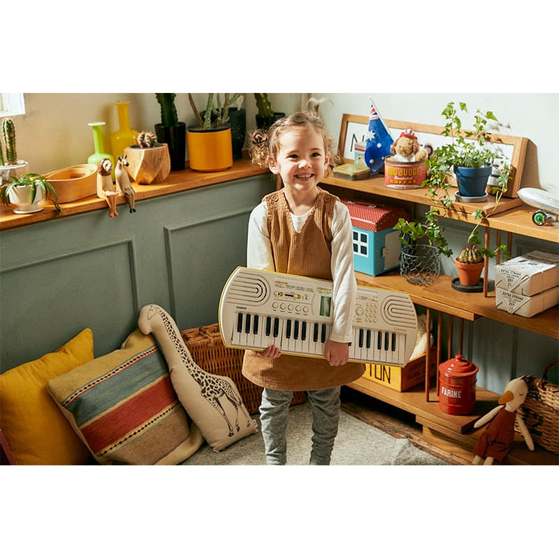 Casio SA-80: Teclado Compacto de 44 Teclas 100 Tonos y 50 Ritmos