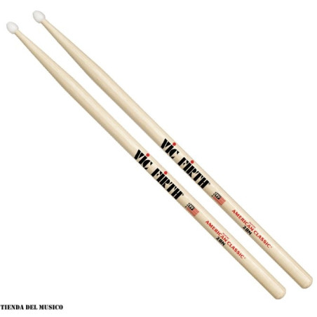 VIC FIRTH 2BN Baquetas con punta de Nylon