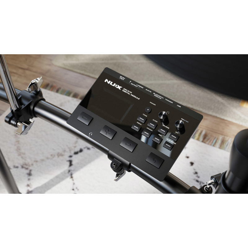 NUX DM-310 Batería electrónica con pads de malla y grabación USB