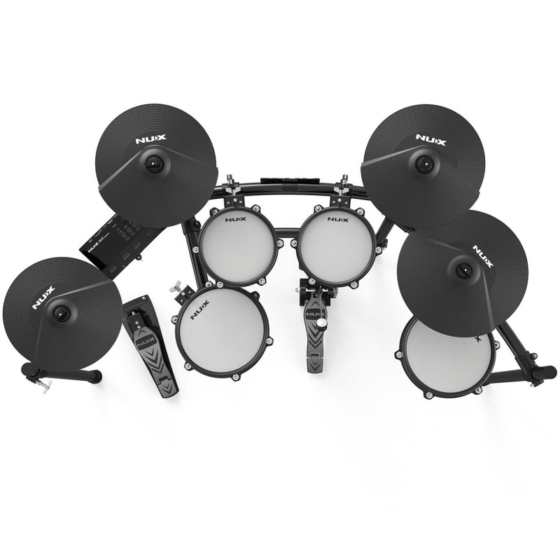 NUX DM-310 Batería electrónica con pads de malla y grabación USB