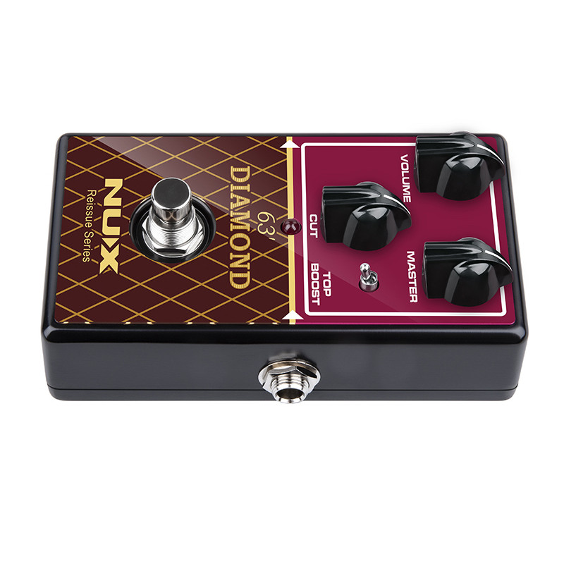 NUX 63' DIAMOND NRO-6 Pedal simulador de amplificador Vox para guitarra eléctrica