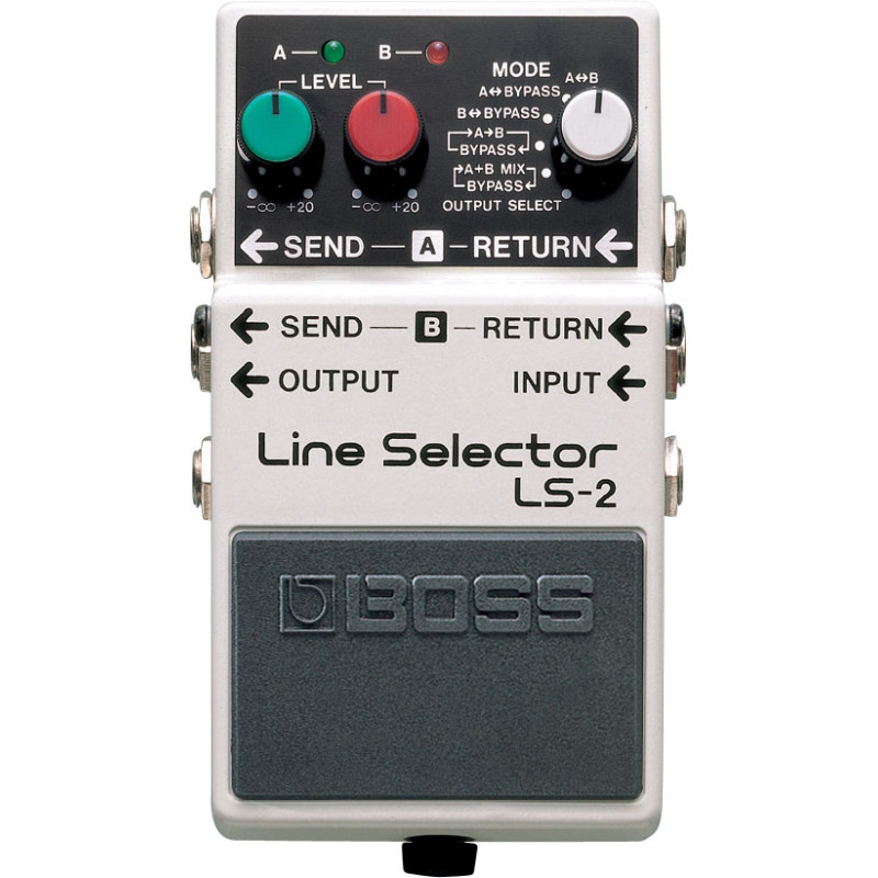 BOSS LS-2 LINE SELECTOR Pedal para guitarra