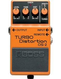 BOSS DS-2 TURBO DISTORTION Pedal distorsión para guitarra eléctrica