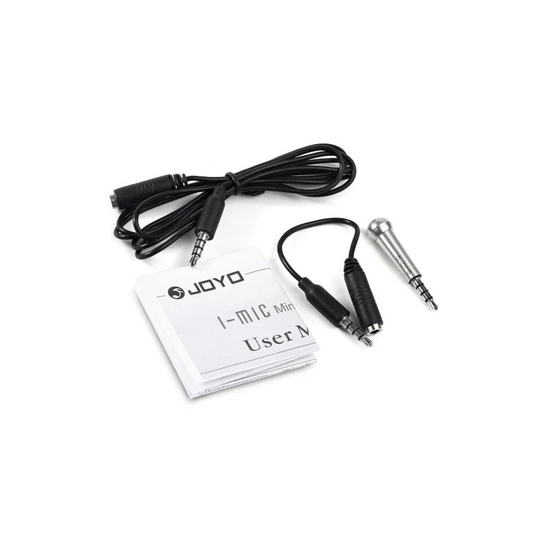 JOYO I-MIC Mini Microfono de grabación para tu iPhone, iPad, iPod, tablet o smartphone