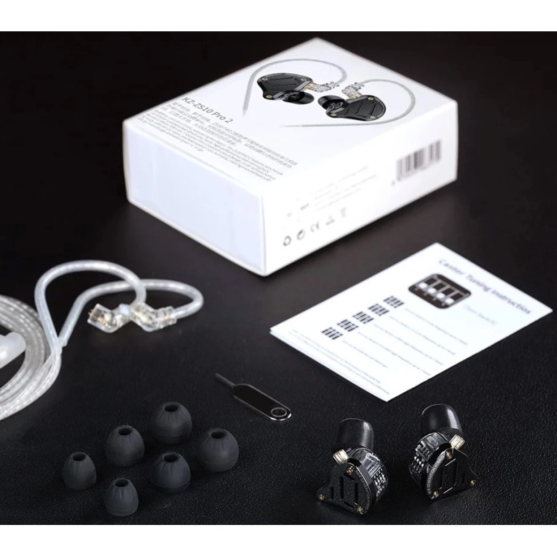 KZ ZSN PRO 2 - Audífonos Híbridos de Alta Fidelidad