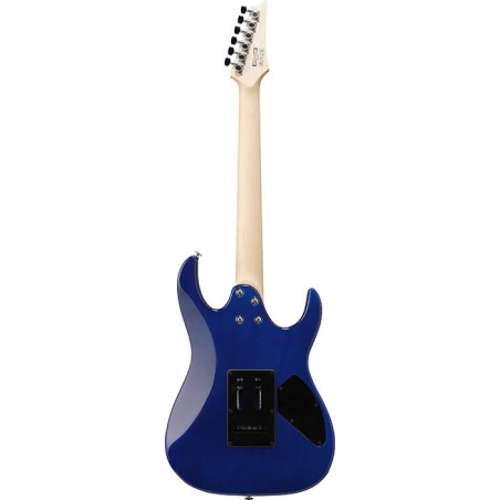 Guitarra Eléctrica Ibanez GRX70QAL-TBB para Zurdos: Estilo y Versatilidad