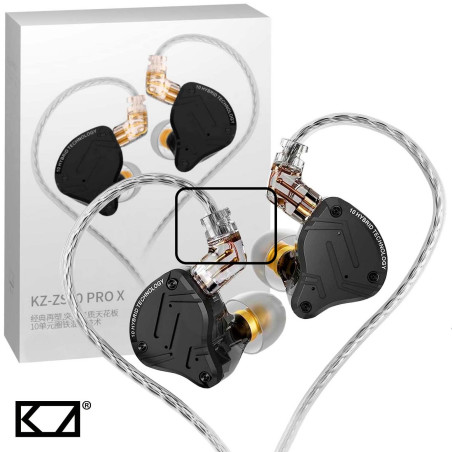 KZ ZS10 PRO X BK Audífonos In Ears