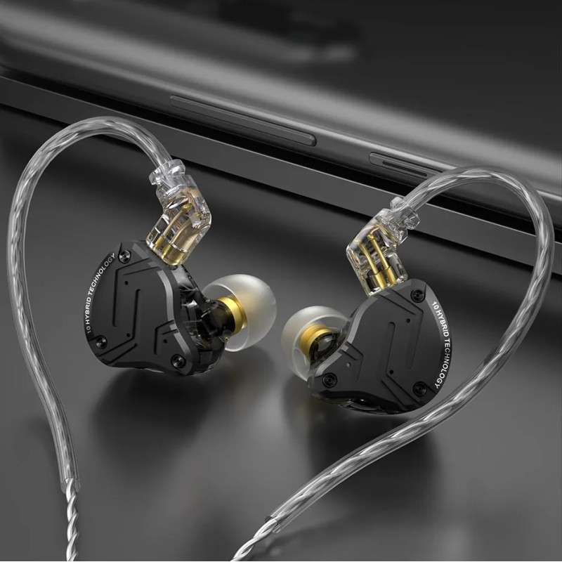 KZ ZS10 PRO X: Auriculares Híbridos con Sonido Premium y Diseño Ergonómico
