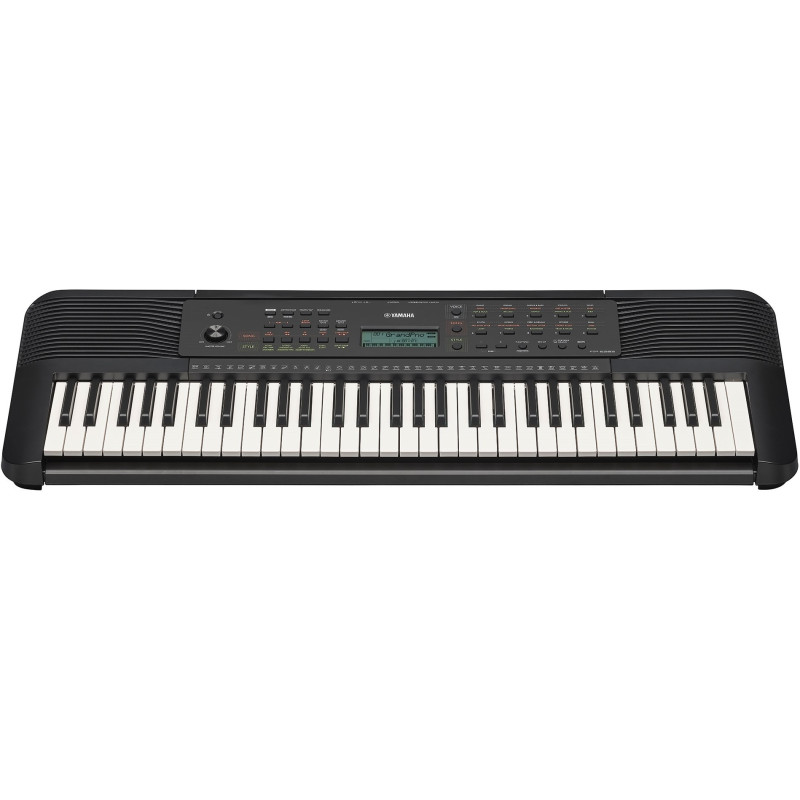 Kit de teclado Yamaha PSR-E283 con atril estuche y pedal de sustain