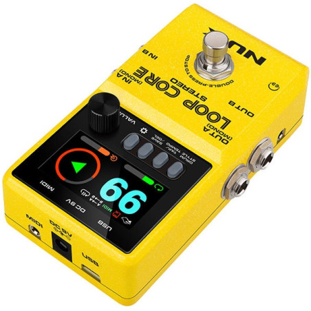 NUX LOOP CORE STEREO NCL-2 Pedal looper stereo para guitarra