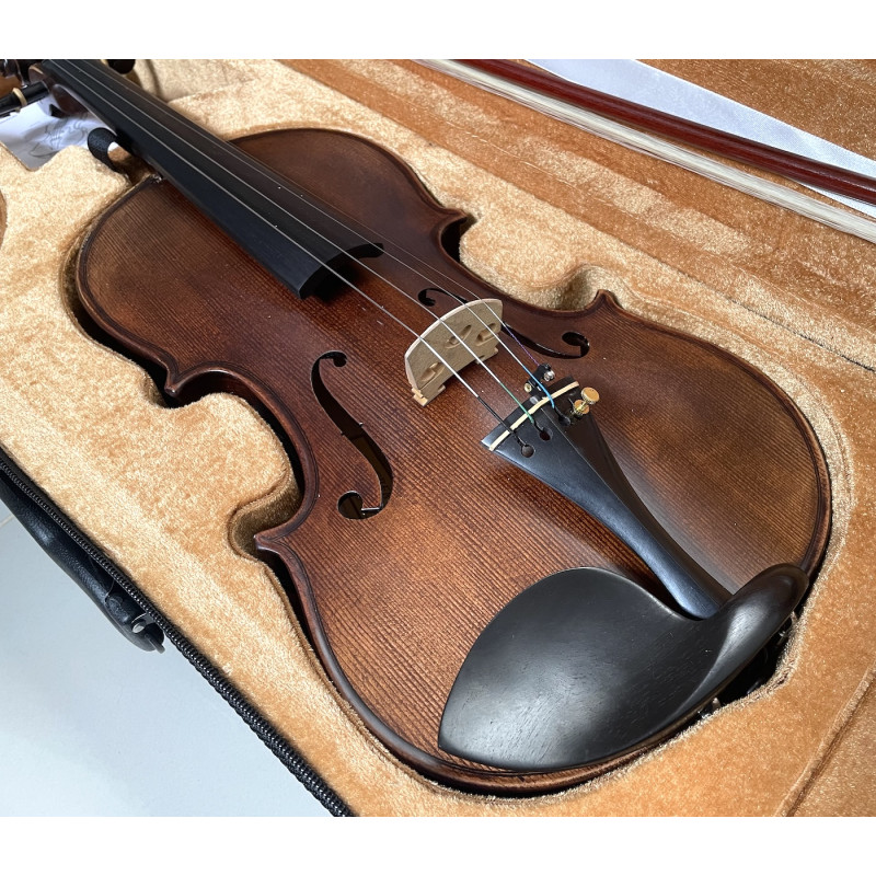 Violín Greko VM250M 4/4 para nivel intermedio con accesorios incluidos