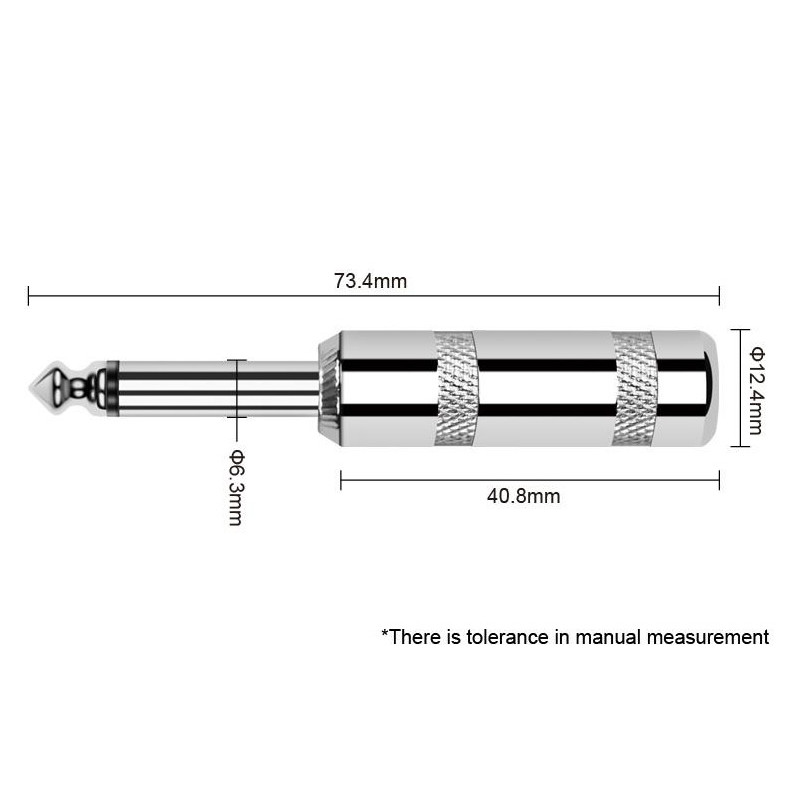 KIRLIN IPCV-241-10M/BK Cable para instrumento de 10 metros
