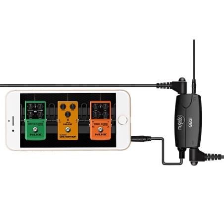 MUSEDO GB2I interfaz para iPhone y iPad compatible con guitarra y bajo