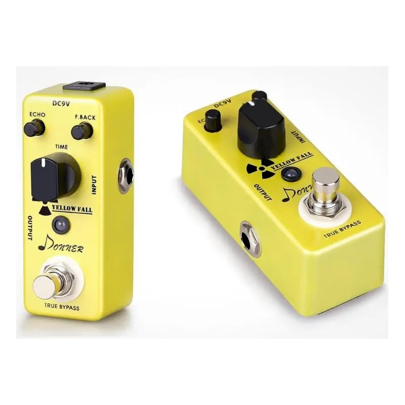 DONNER EC748 YELLOW FALL Pedal de delay para guitarra electrica
