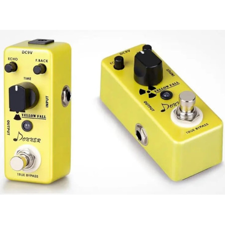 DONNER EC748 YELLOW FALL Pedal de delay para guitarra electrica