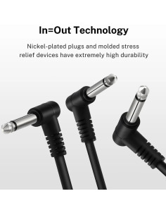 DONNER EC1048 Set de cables interpedales