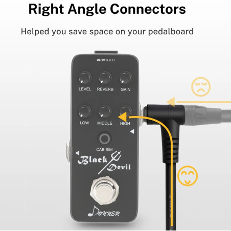 DONNER EC1048 Set de cables interpedales
