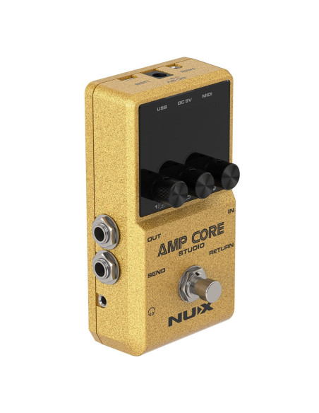 NUX NCA-1 AMP CORE STUDIO – Pedal de Modelado de Amplificadores Compacto y Versátil