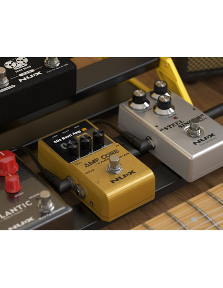 NUX NCA-1 AMP CORE STUDIO – Pedal de Modelado de Amplificadores Compacto y Versátil