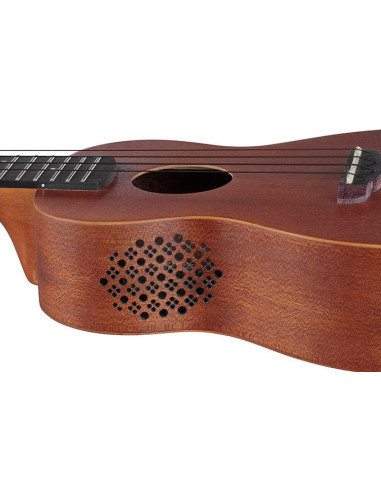 Descubre el Ibanez UKC100-OPN Un ukelele de calidad sonido cálido