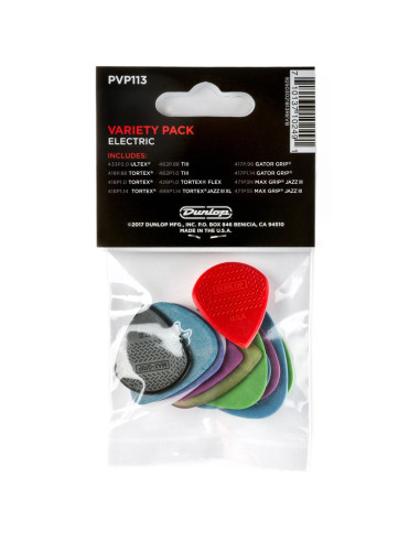 JIM DUNLOP JAZZ III PVP113 Set de picks para guitarra