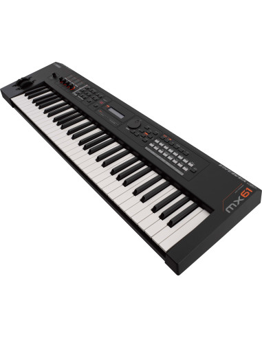 YAMAHA MX61 Sintetizador de 61 teclas con conectividad Usb y sonidos Motif