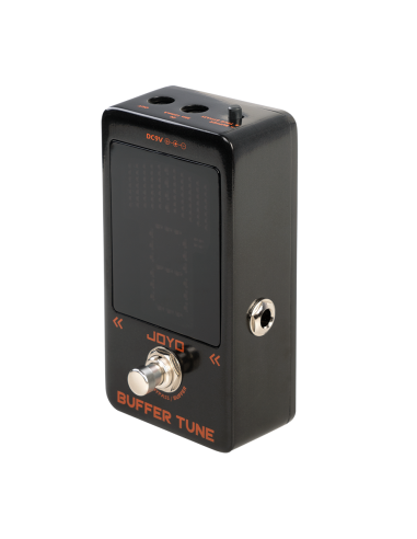 JOYO JF‑19 Buffer + Tuner – Buffer de alta fidelidad y afinador para guitarras y bajos