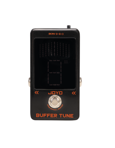 JOYO JF‑19 Buffer + Tuner – Buffer de alta fidelidad y afinador para guitarras y bajos