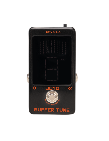 JOYO JF‑19 Buffer + Tuner – Buffer de alta fidelidad y afinador para guitarras y bajos