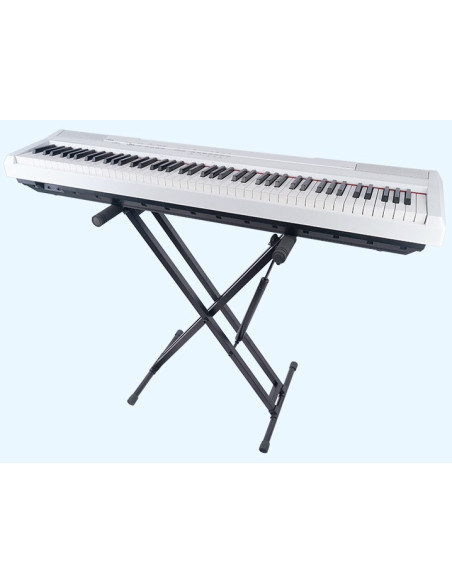 Soporte de Teclado GUITTO GKS‑02 | Robusto, Estable y Plegable con Resorte