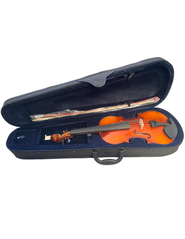 LZSV08834NB Violin 3/4 brillante con estuche