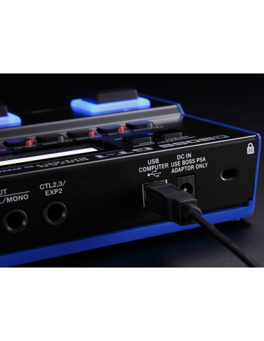 BOSS GT-1 Multi‑Efectos Guitarra | Compacto, Portátil, 108 Efectos