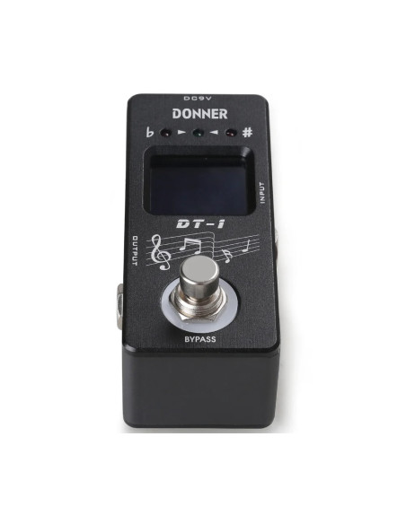 DONNER DT-1 EC772 Pedal afinador para guitarra
