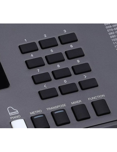 Medeli MK200 – Teclado 61 teclas con USB‑MIDI y LCD retroiluminada