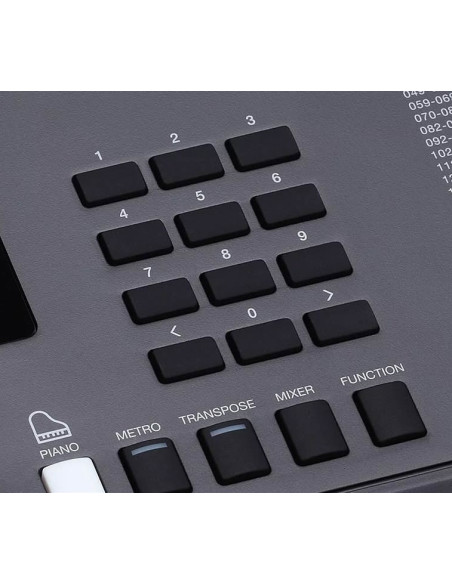 Medeli MK200 – Teclado 61 teclas con USB‑MIDI y LCD retroiluminada