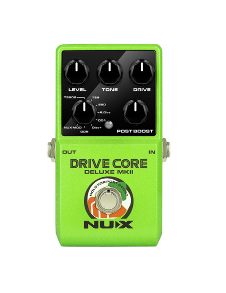 NUX DRIVE CORE DELUXE MKII NCO-2 Pedal overdrive y booster para guitarra electrica